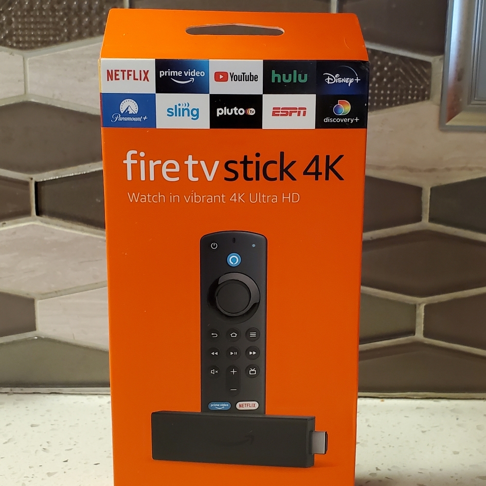 Firestick With Alexa Amazon 4K TV